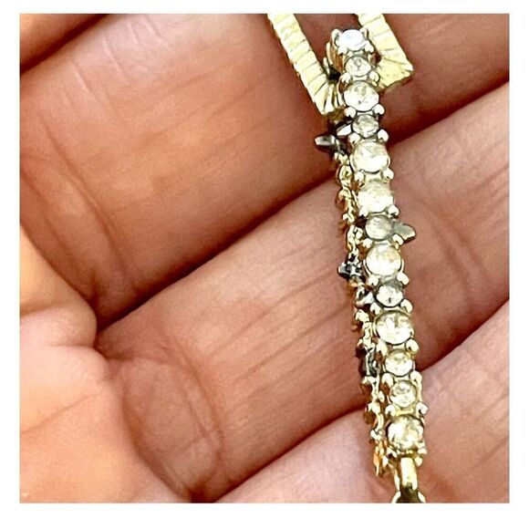 Alexis Bittar crystal link with glass pearl station necklace - Picture 12 of 12